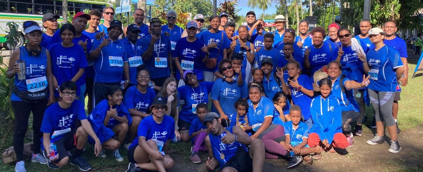 Life Runner group Photo in Pacific Harbour, Fiji